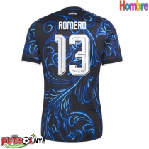 Camiseta Argentina Cristian Romero #13 Visitante Equipación Mundial 2026 manga corta